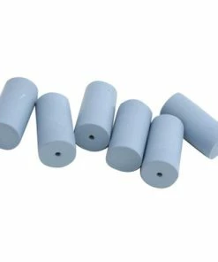 Unmounted Silicone Cylinder Polishing Wheels Fine Pack Of 6