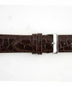 Brown Leather Watch Strap 22mm Padded Stitched Croco Grain 7 7/16 Inch Length 6 Brown Leather Watch Strap 22mm Padded Stitched Croco Grain 7 7/16 Inch Length -Cheap Watch Bands Store 103320photo2.2 83404.1659442686