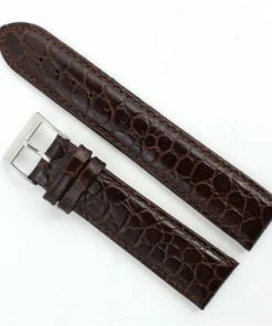 Brown Leather Watch Strap 22mm Padded Stitched Croco Grain 7 7/16 Inch Length 7 Brown Leather Watch Strap 22mm Padded Stitched Croco Grain 7 7/16 Inch Length -Cheap Watch Bands Store 103320photo3.2 28220.1659442686