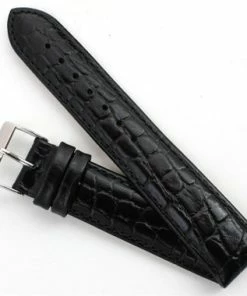 Black Leather Watch Strap 20mm Padded Stitched Croco Grain 7 7/16 Inch Length 10 Black Leather Watch Strap 20mm Padded Stitched Croco Grain 7 7/16 Inch Length -Cheap Watch Bands Store 103420photo5.3 85502.1659986007