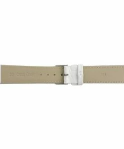 White Leather Watch Strap 18mm Padded Stitched Croco Grain 7 7/16 Inch Length 8 White Leather Watch Strap 18mm Padded Stitched Croco Grain 7 7/16 Inch Length -Cheap Watch Bands Store 103520photo3 12937.1659442687
