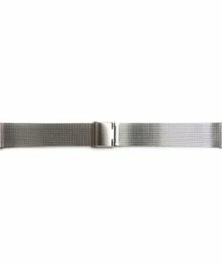 Hadley Roma Metal Watch Band Stainless Steel Dress Mesh 18 To 22mm Expandable Ends 7 1/8 Inches Length