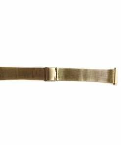 Hadley Roma Metal Watch Band Yellow Gold Tone Dress Mesh 18 To 22mm Expandable Ends 7 1/8 Inch Length -Cheap Watch Bands Store 1403Y photo2.4 63699.1659986000