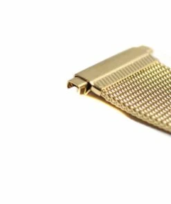 Hadley Roma Metal Watch Band Yellow Gold Tone Dress Mesh 18 To 22mm Expandable Ends 7 1/8 Inch Length -Cheap Watch Bands Store 1403Y photo6.4 68000.1659986000