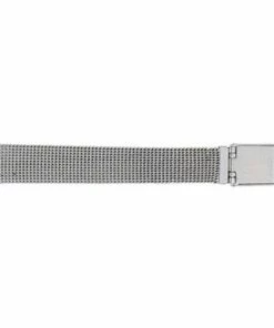 Hadley Roma Stainless Steel Color Metal Watch Band Mesh 12-15mm Expandable Ends 7 Inch Length