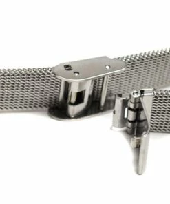 Hadley Roma Stainless Steel Color Metal Watch Band Mesh 12-15mm Expandable Ends 7 Inch Length -Cheap Watch Bands Store 1416W photo2.3 07875.1659442677