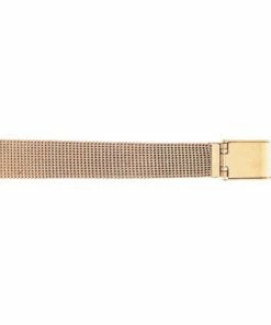 Hadely Roma Yellow Gold Tone Color Metal Watch Band 12 To 15mm Expandable Ends 7 Inch Length