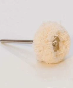 7/8 Inch Mini Muslin Mounted Buffs 3/32 Inch Mandrels
