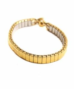 Ladies Watch Band 3mm Gold Tone Stainless Steel Fancy Style Expandable Band 5 7/8 Inch Length 11 Ladies Watch Band 3mm Gold Tone Stainless Steel Fancy Style Expandable Band 5 7/8 Inch Length -Cheap Watch Bands Store 181608photo5 87054.1659442663