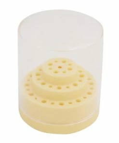 Round Plastic Bur Holder For 48 Burs