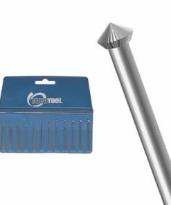 Jewelry Making 45 Degree Bur Assortment Small Sizes 12 Pieces