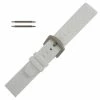 Silicone Watch Band 22mm White Sport Watch Band Rubber Jelly 8 Inch Length