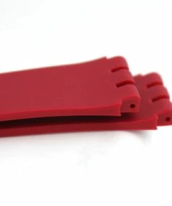Red Silicone Generic Swatch® Watch Band 14mm Wide And Fits 12mm Notched Case 6 3/4 Inch Length -Cheap Watch Bands Store 204820photo4 65432.1659442689