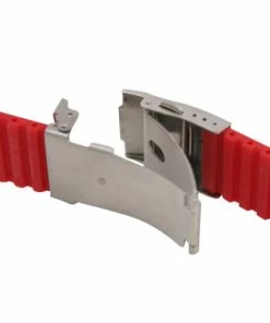 Silicone Watch Band Red 22 MM Sport Watch Band Rubber Jelly 7 7/16 Inch Length -Cheap Watch Bands Store 2058photo5 12152.1659442683