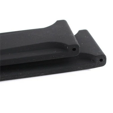 Black Silicone Watch Band 28mm Rubber Strap 8 Inch Length 6 Black Silicone Watch Band 28mm Rubber Strap 8 Inch Length - Image 6