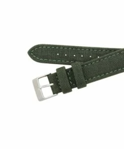 Hadley Roma Genuine Cordura® Watch Strap 22mm Military Green 7 7/8 Inch Length -Cheap Watch Bands Store 2083img5F1.3 65720.1659442701