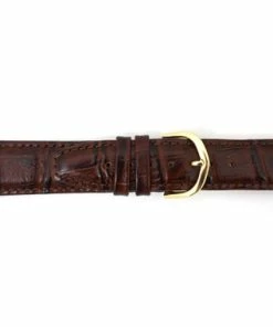 Brown Watch Band 22mm Leather Gator Chrono 8 1/8 Inch Length -Cheap Watch Bands Store 45320Lphoto2.2 16975.1659442690