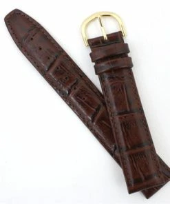 Brown Watch Band 18mm Leather Gator Chrono 8 1/8 Inch Length -Cheap Watch Bands Store 45320Lphoto5.1 73406.1659442690