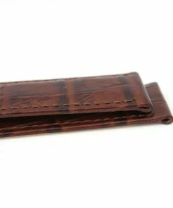 Brown Watch Band 18mm Leather Gator Chrono 8 1/8 Inch Length -Cheap Watch Bands Store 45320Lphoto7.1 30044.1659442690