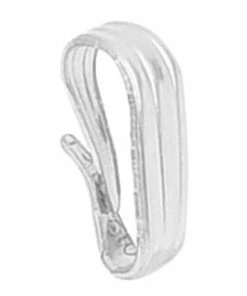 Snap On Bail - Large Sterling Silver