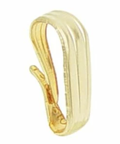 Snap On Bail - Medium Yellow Gold Filled