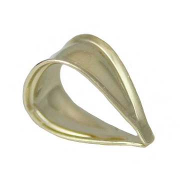 Pendant Bail - Large 14K Yellow Gold 1 Pendant Bail - Large 14K Yellow Gold