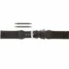 Hadley Roma Leather Watch Band 19mm Black Swiss Army® Style 7 1/2 Inch Length