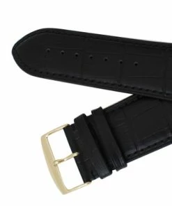 Leather Watch Band 24mm Black Leather Alligator Grain Extra Wide Band 7 5/8 Inch Length 7 Leather Watch Band 24mm Black Leather Alligator Grain Extra Wide Band 7 5/8 Inch Length -Cheap Watch Bands Store 941 24 photo4 95352.1659986002
