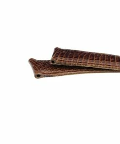 Hadley Roma 18mm Genuine Java Lizard Brown Watch Band 7 Inch Length -Cheap Watch Bands Store IMG 0560F1.5 75606.1659442707