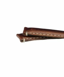 Hadley Roma Brown Leather With Contrast Stitching 22mm Watch Band 7 7/8 Inch Length -Cheap Watch Bands Store IMG 0566F1.1 78603.1659442764