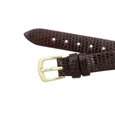 Hadley Roma Genuine Java Lizard 12mm Brown Watch Strap 6 1/4 Inch Length 4 Hadley Roma Genuine Java Lizard 12mm Brown Watch Strap 6 1/4 Inch Length - Image 4