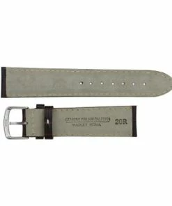 Hadley Roma 22mm Brown Alligator Grain Italian Leather Watch Band 7 1/2 Inch Length -Cheap Watch Bands Store IMG 0788F1.4 46833.1659442693