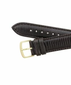 Hadley Roma 20mm Dark Brown Lizard Grain Leather Watch Strap 8 3/16 Inch Length -Cheap Watch Bands Store IMG 0819F1.1 59303.1659986008