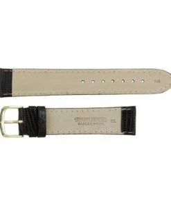 Hadley Roma 20mm Dark Brown Lizard Grain Leather Watch Strap 8 3/16 Inch Length -Cheap Watch Bands Store IMG 0821F1.1 78781.1659986008
