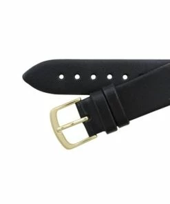 Hadley Roma 20mm Black Leather Watch Band 6 5/8 Inch Length -Cheap Watch Bands Store IMG 11091.2 26326.1659986009