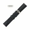 Hadley Roma Sport Watch Band Anti-Ballistic Material 22mm Black 7 7/8 Inch Length