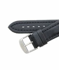 Hadley Roma Sport Watch Band Anti-Ballistic Material 20mm Black 7 1/2 Inch Length -Cheap Watch Bands Store IMG 11841.1 09541.1659986011