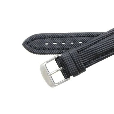 Hadley Roma Sport Watch Band Anti-Ballistic Material 22mm Black 7 7/8 Inch Length 4 Hadley Roma Sport Watch Band Anti-Ballistic Material 22mm Black 7 7/8 Inch Length - Image 4