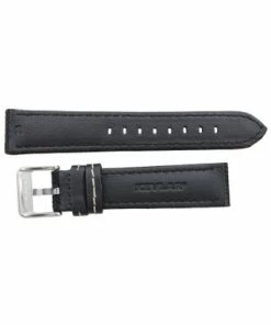 Hadley Roma Anti-Ballistic Material Watch Strap 20mm Black With White Stitching 7 3/4 Inch Length -Cheap Watch Bands Store IMG 11921.1 83993.1659986011