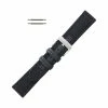 Hadley Roma Anti-Ballistic Material Watch Strap 18mm Black 7 3/4 Inch Length