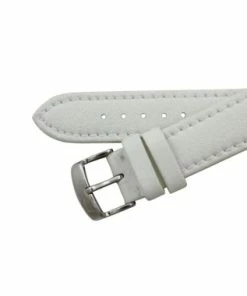 Hadley Roma 24mm White Genuine Lorica® Watch Band Hypo Allergenic 7 13/16 Inch Length -Cheap Watch Bands Store IMG 1233.2 47597.1659986012