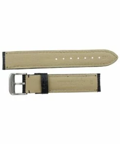 Hadley Roma Black 22mm Genuine Shark Watch Band 7 7/8 Inch Length -Cheap Watch Bands Store IMG 12531.2 69241.1659442704