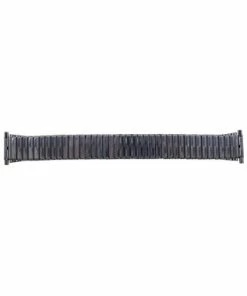 Hadley Roma 16 To 22mm Black Metal Expansion Watch Band With Expandable Ends 6 3/8 To 8 1/2 Inch Length -Cheap Watch Bands Store IMG 1429.3 38905.1659986013