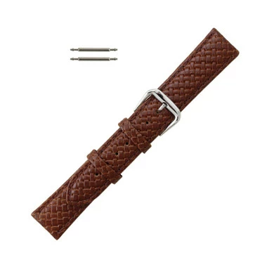 Hadley Roma Genuine Leather Tommy Bahama® Style 20mm Watch Band Tan 7 7/16 Inch Length 1 Hadley Roma Genuine Leather Tommy Bahama® Style 20mm Watch Band Tan 7 7/16 Inch Length