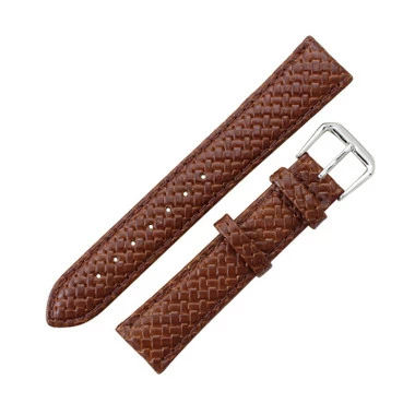 Hadley Roma Genuine Leather Tommy Bahama® Style 20mm Watch Band Tan 7 7/16 Inch Length 2 Hadley Roma Genuine Leather Tommy Bahama® Style 20mm Watch Band Tan 7 7/16 Inch Length - Image 2