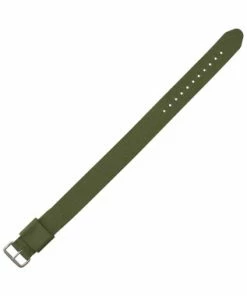 Nylon Watch Band Olive Green 18mm Strap