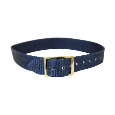 Navy Blue 12mm Nylon Watch Strap 9 1/2 Inch Length 2 Navy Blue 12mm Nylon Watch Strap 9 1/2 Inch Length - Image 2
