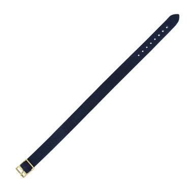 Navy Blue 12mm Nylon Watch Strap 9 1/2 Inch Length 1 Navy Blue 12mm Nylon Watch Strap 9 1/2 Inch Length