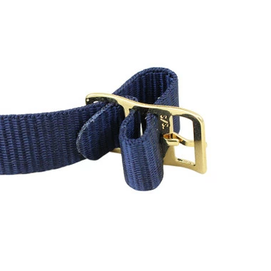 Navy Blue 12mm Nylon Watch Strap 9 1/2 Inch Length 3 Navy Blue 12mm Nylon Watch Strap 9 1/2 Inch Length - Image 3