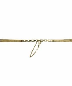 Tapered Watch Band 3mm Gold Tone Stainless Steel Chain Mesh Style 6 1/4 Inch Length -Cheap Watch Bands Store IMG 1692F1 55723.1659442662